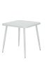 Replica White Fermob Outdoor Dining Table Square (Aluminium)