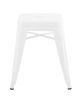 Replica Xavier Pauchard White Metal 45 cm Stool