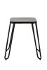 Retro Metal Loop Stool