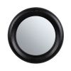 Round Mirror by Alteri Designs - Solid Black Ash Timber Frame