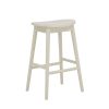 White Scandinavian Bar Stool