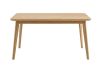 Scandinavian Dining Table - 160 cm Natural Timber