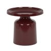 Sigge Side Table – Burgundy