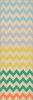 Stretched Canvas Print - Chevron Multi