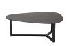 Teardrop Black Timber Coffee Table