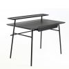 The Oscar Desk - Black Timber Office Desk