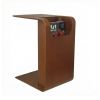 Walnut Modern End Table with Magazine Holder - ** Only 1 Left in Stock **