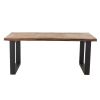 Walnut Slab Dining Table 180 cm by Dane Craft - 50 mm Solid Timber