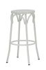 White Paris Bentwood Bar Stool 75 cm