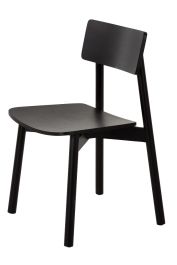 Peterson Black Timber Dining Chair Dane Craft Modern Chairs