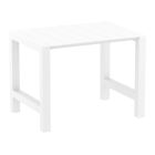 Vegas White Outdoor Bar Table by Siesta - Made in Europe 