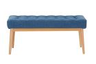 Royal Blue Fabric Bench by Alteri Designs