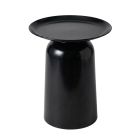 Alto Metal Round Black Side Table