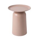 Coffee Alto Metal Round Side Table