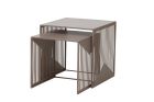 AVA Metal Side Tables Coffee - Nest of Tables