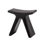 Black Plastic Butterfly Stool - Low Stool