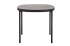 Black Porretta Outdoor Plastic Table