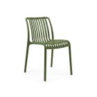 Bordeaux Olive Outdoor Dining Chair - Stacking Polypropylene Chairs