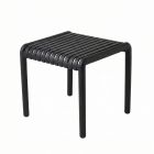 Bordeaux Outdoor Side Table – Black     