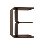 Camphor End Table – Dark Walnut Side Table