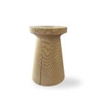 Clara Low Timber Stool by Dane Craft