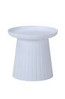 White Cupcake Outdoor Side Table