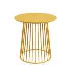 Cylinder Side Table Yellow