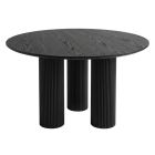 Doric Dining Table 120 cm Round - Black
