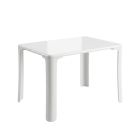 Kids Ghost Table - High Gloss White
