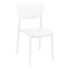 Monna chair by Siesta - White - Outdoor Plastic Chair