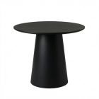 Moon Round Dining Table 90 cm – Black
