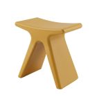 Mustard Butterfly Stool Plastic - Low Stool