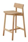 Peterson Kitchen Bar Stool 68 cm - Ash Timber - By Dane Craft