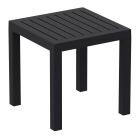 Black Ocean Outdoor Side Table by Siesta - Made in Europe