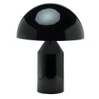 Replica Vico Magistretti Atollo Table Lamp 50 cm High - Black