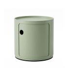 Replica Anna Ferrieri Componibili Storage Unit 1 Drawer Large Round - Sage Green
