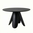 Replica Peyote Dining Table 120 cm Round – Black