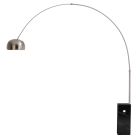 Replica Arc Lamp with Rectangular Black Marble Base