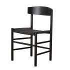 Replica J39 Shaker Dining Chair in Black Oak - Borge Mogensen