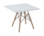 Replica Charles Eames Kids Square Table - Wood Legs