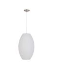 Replica George Nelson Cigar Bubble Pendant Light - Silk Fabric (Medium)