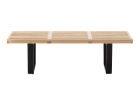 Replica George Nelson Platform Bench 122 cm - Ash Timber