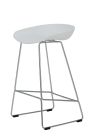 Replica Hee Welling Chromed Steel Sled Stool 65 cm