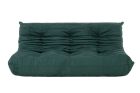Replica Togo Sofa - Three Seat Lounge with Green Fabric