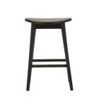 Black Scandinavian Bar Stool