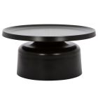 Black Sigge Coffee Table by Dane Craft - Javi Pedestal Table