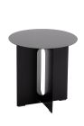 The Edge Metal Side Table Black