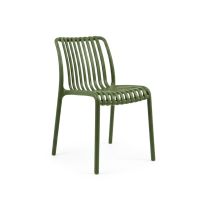 Olive Bordeaux Outdoor Chair - UV Stabilised Plastic