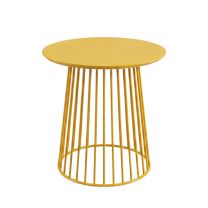 Yellow Cylinder Side Table