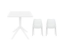 Outdoor Dining Package 70cm Sky Table with 2 White Chairs.jpg